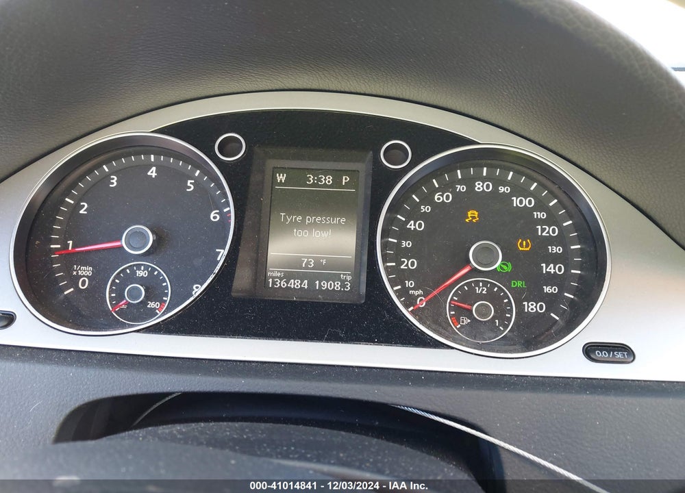 2010 VOLKSWAGEN CC SPORT VIN: WVWML9AN1AE528285