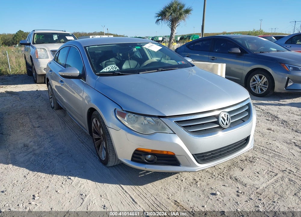 2010 VOLKSWAGEN CC SPORT VIN: WVWML9AN1AE528285