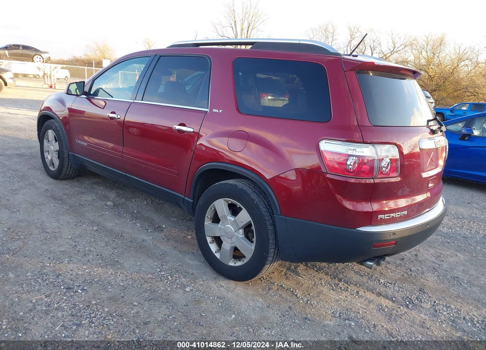 2008 GMC ACADIA SLT-2 VIN: 1GKER33758J138469