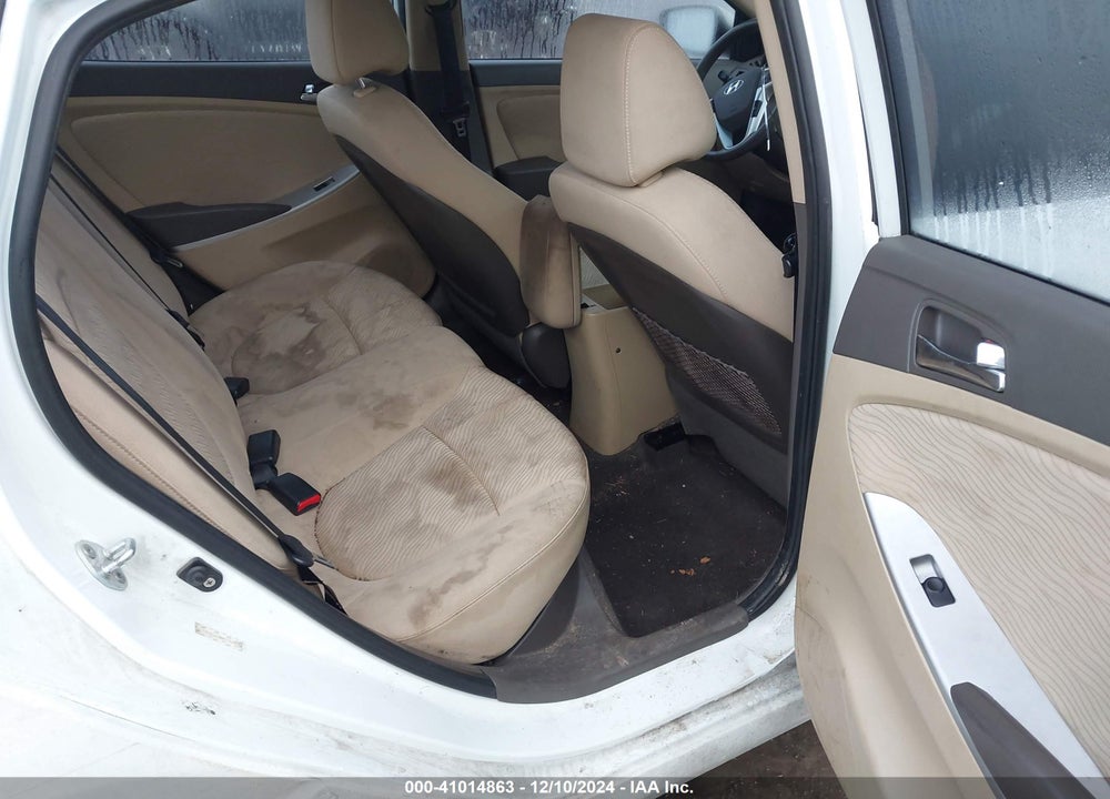 2012 HYUNDAI ACCENT GLS VIN: KMHCU4AE4CU129032