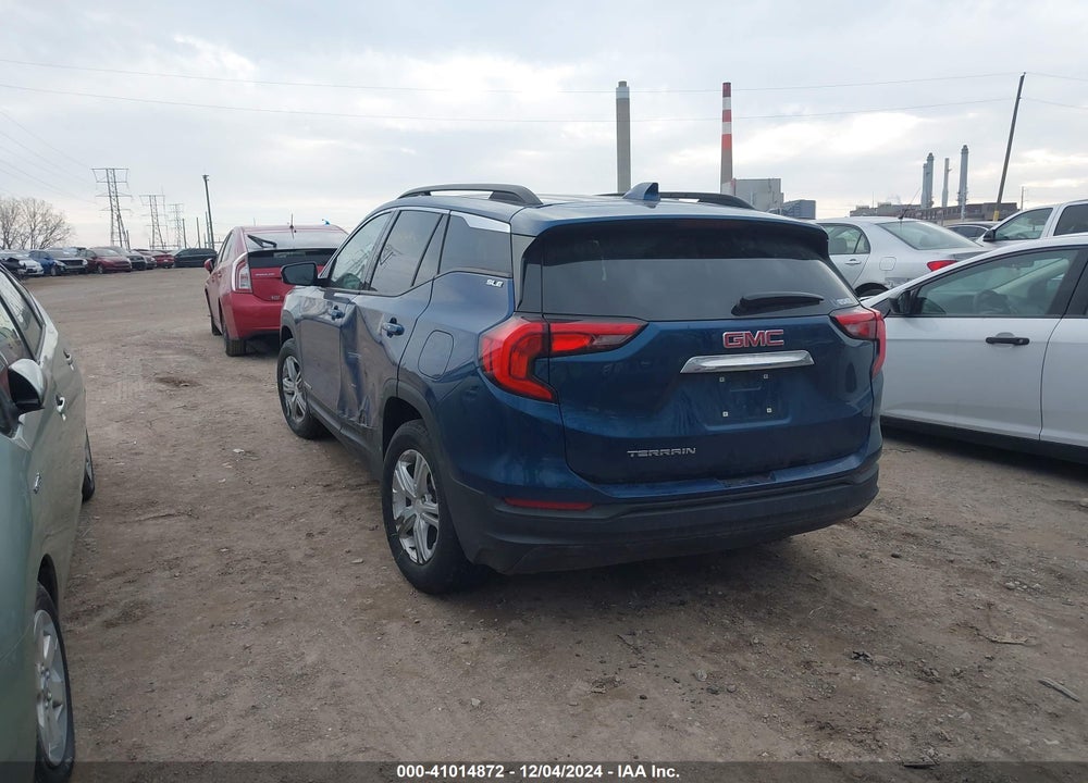 2020 GMC TERRAIN FWD SLE VIN: 3GKALMEV6LL183231