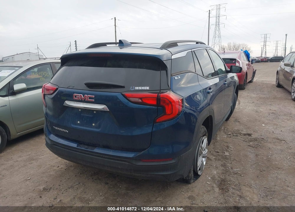 2020 GMC TERRAIN FWD SLE VIN: 3GKALMEV6LL183231