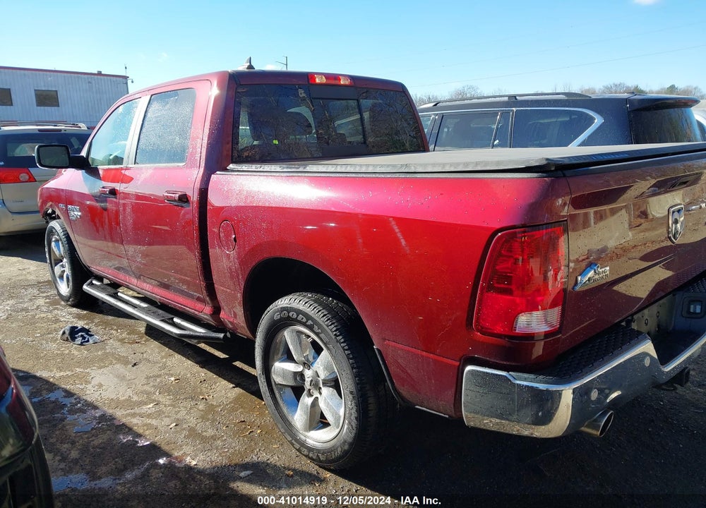 2019 RAM 1500 CLASSIC BIG HORN 4X4 5'7 BOX VIN: 1C6RR7LTXKS569125