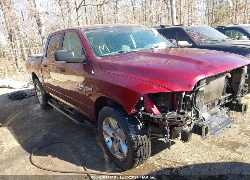 2019 RAM 1500 CLASSIC BIG HORN 4X4 5'7 BOX VIN: 1C6RR7LTXKS569125