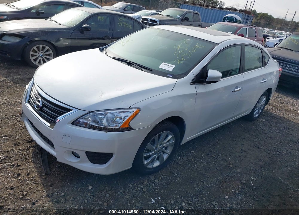 2015 NISSAN SENTRA SV VIN: 3N1AB7AP4FY380738