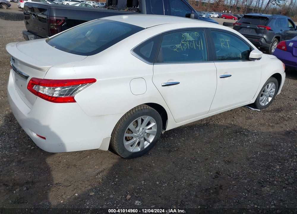 2015 NISSAN SENTRA SV VIN: 3N1AB7AP4FY380738
