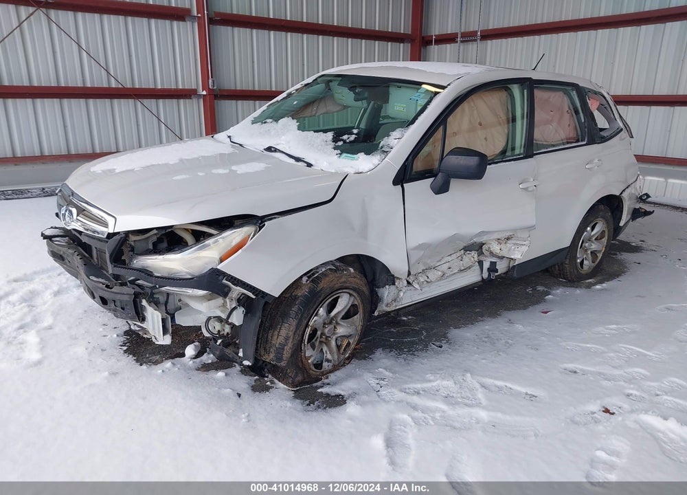 2014 SUBARU FORESTER 2.5I VIN: JF2SJAAC0EH407086