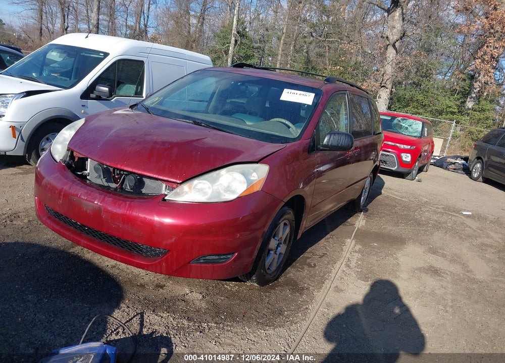 2007 TOYOTA SIENNA LE VIN: 5TDZK23C47S084558