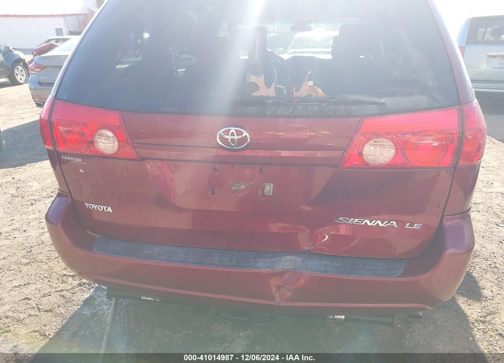 2007 TOYOTA SIENNA LE VIN: 5TDZK23C47S084558