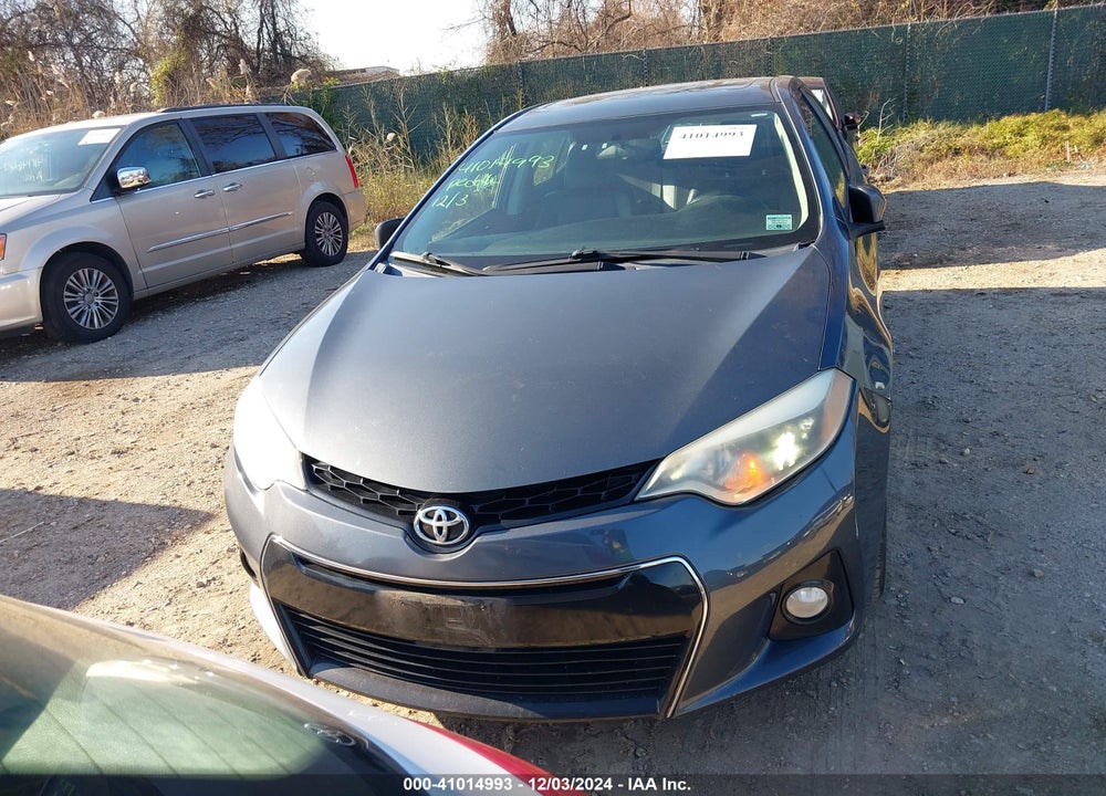 2014 TOYOTA COROLLA S PLUS VIN: 2T1BURHE5EC035079