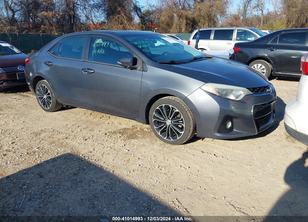 2014 TOYOTA COROLLA S PLUS VIN: 2T1BURHE5EC035079