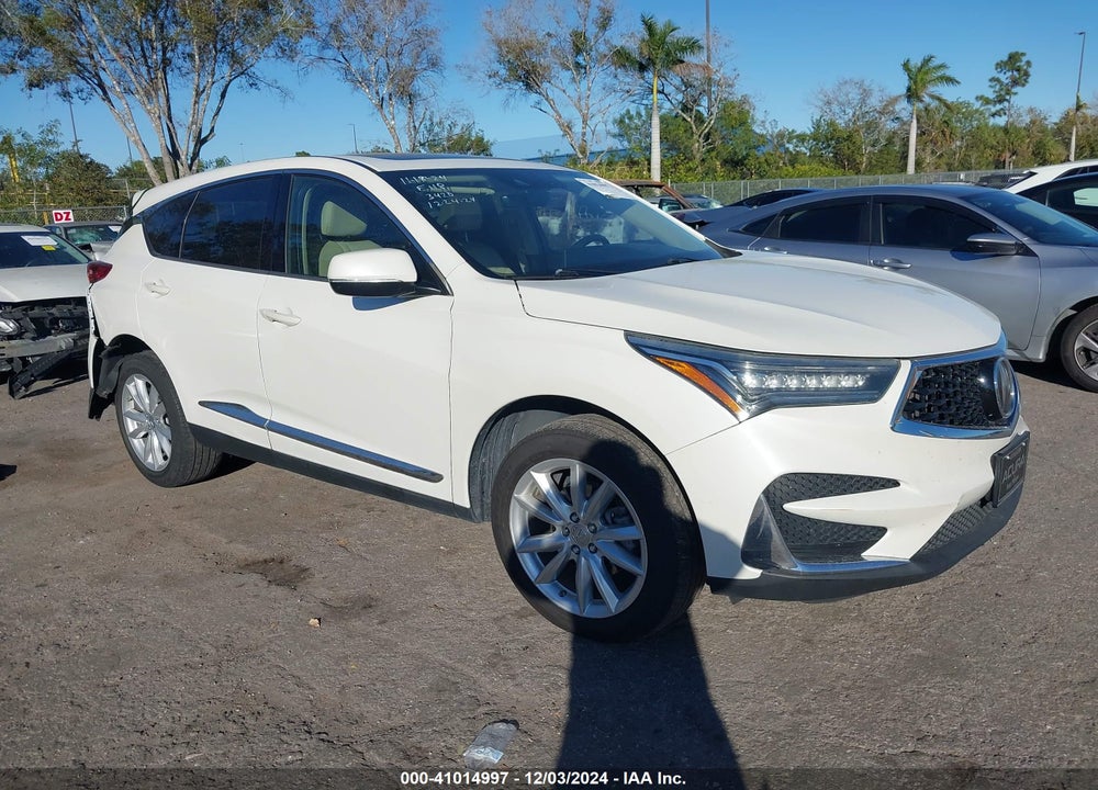 2019 ACURA RDX STANDARD VIN: 5J8TC2H32KL012667