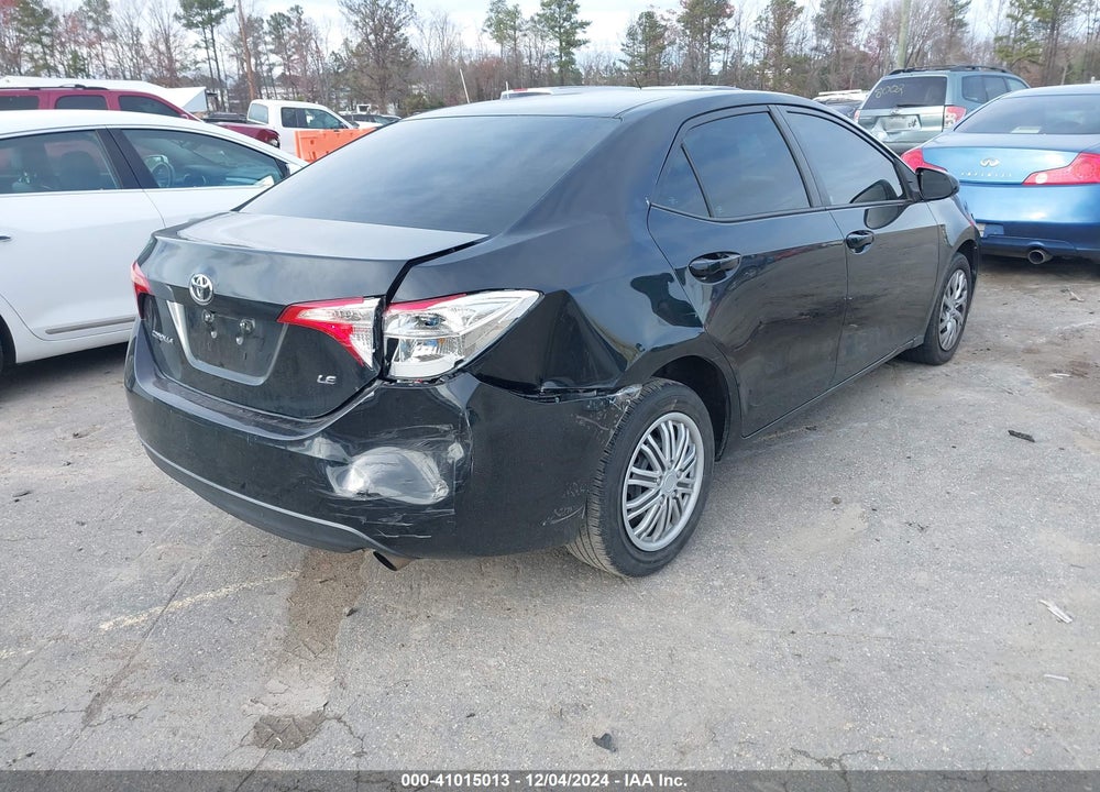 2017 TOYOTA COROLLA LE VIN: 5YFBURHE8HP689191