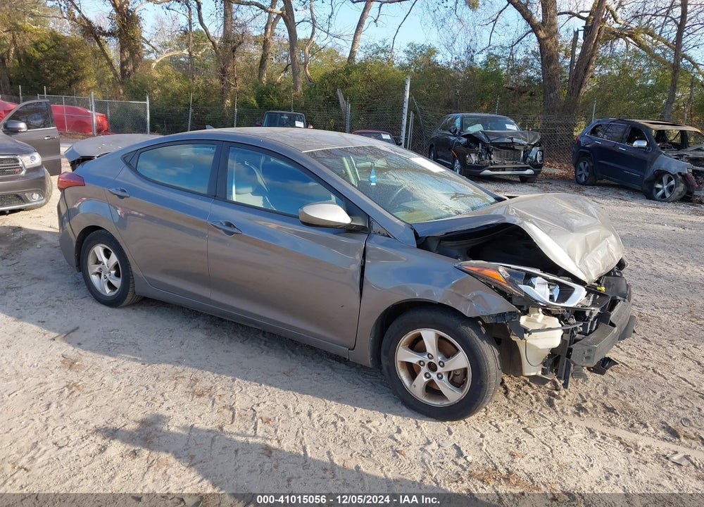 2014 HYUNDAI ELANTRA SE VIN: 5NPDH4AE5EH509409