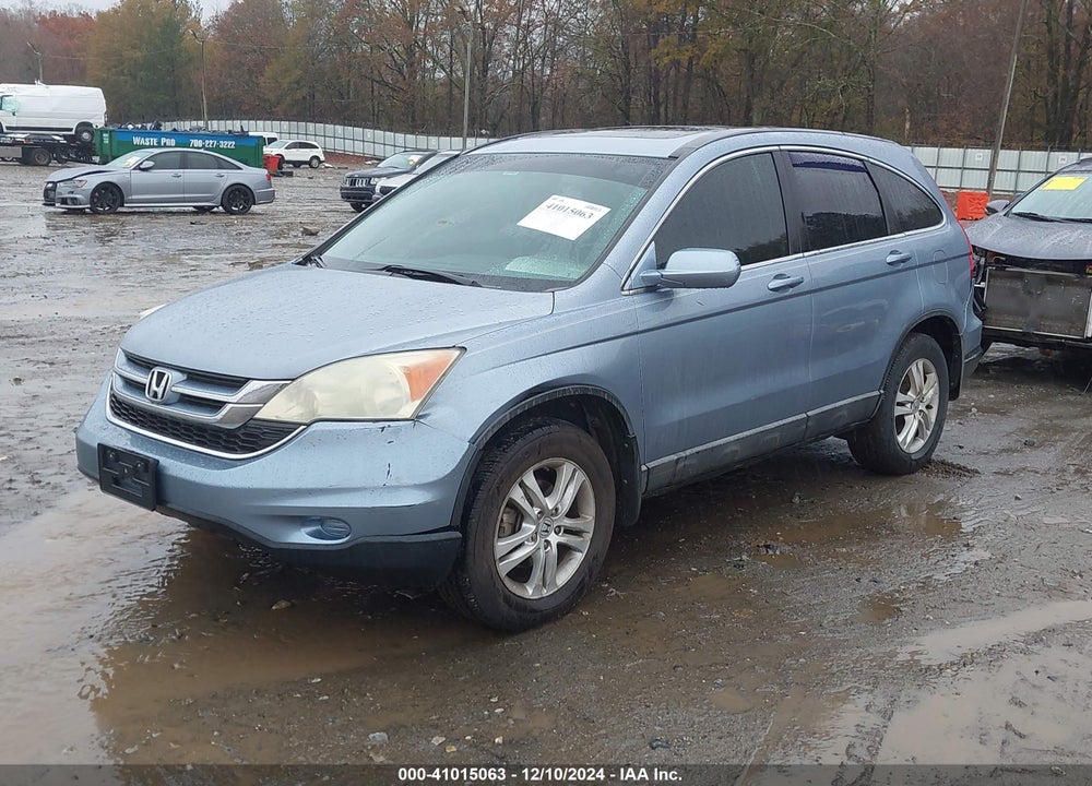 2010 HONDA CR-V EX-L VIN: 5J6RE3H7XAL000836