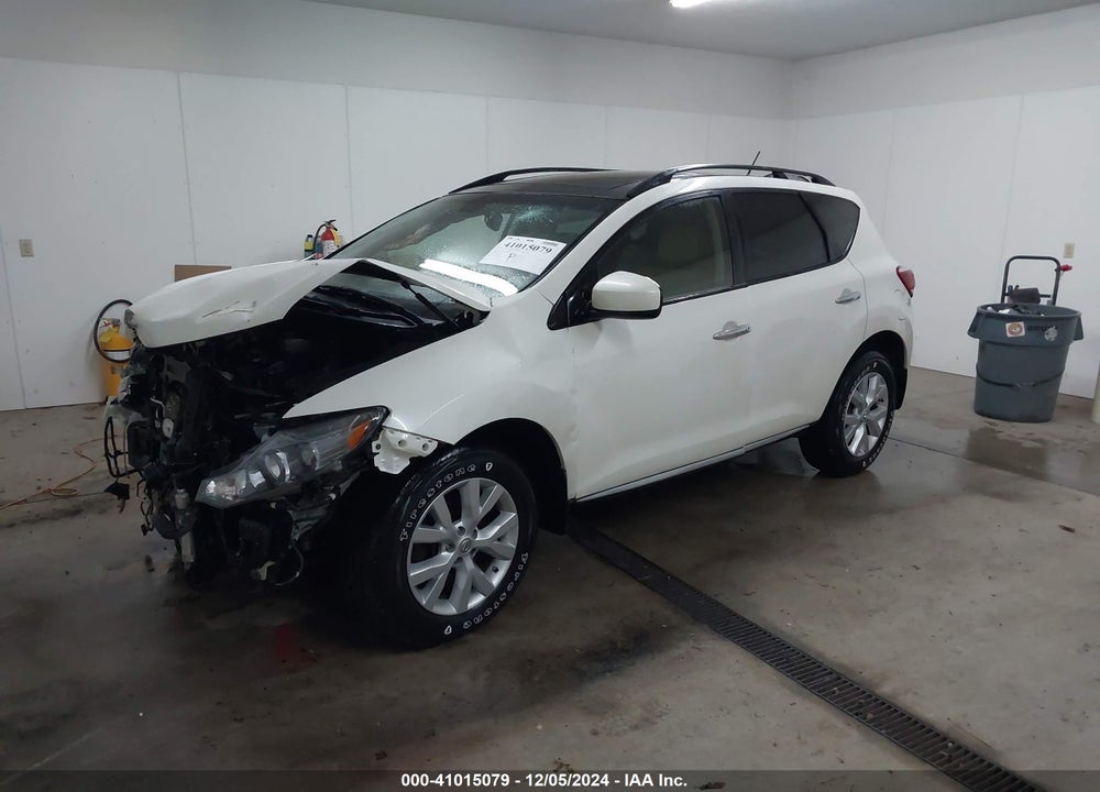2014 NISSAN MURANO SL VIN: JN8AZ1MW5EW522436