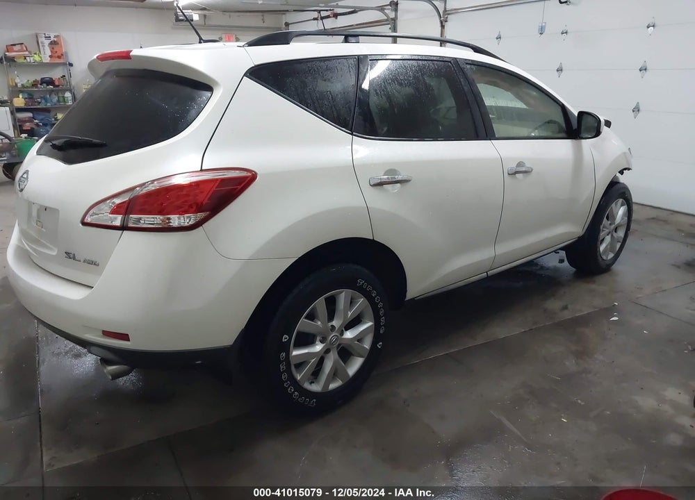 2014 NISSAN MURANO SL VIN: JN8AZ1MW5EW522436