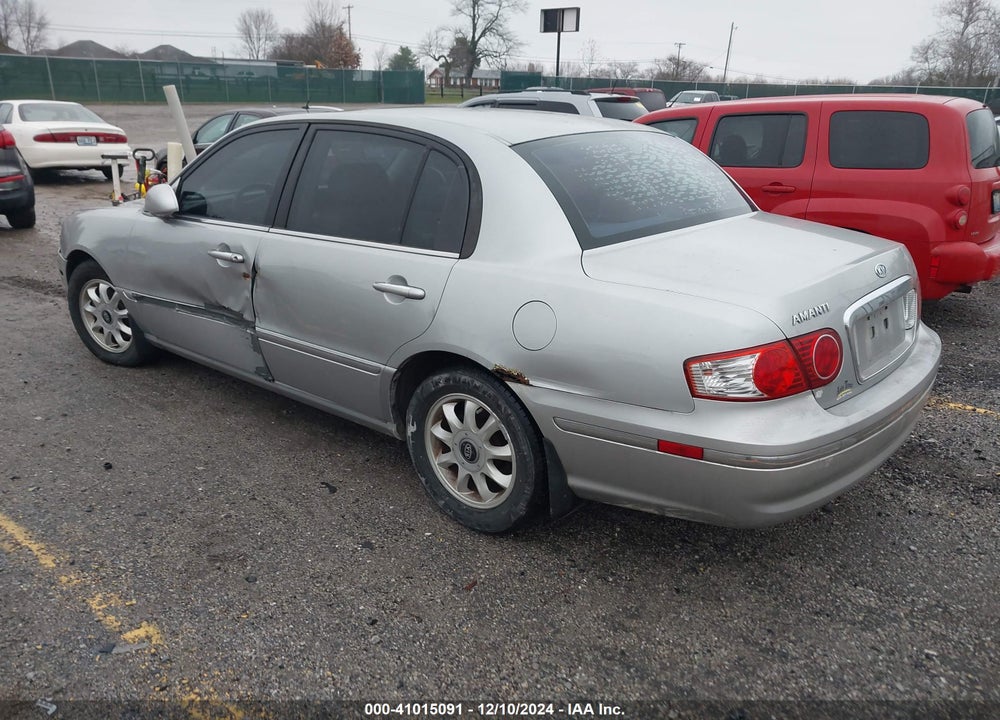 2004 KIA AMANTI VIN: KNALD124645029967