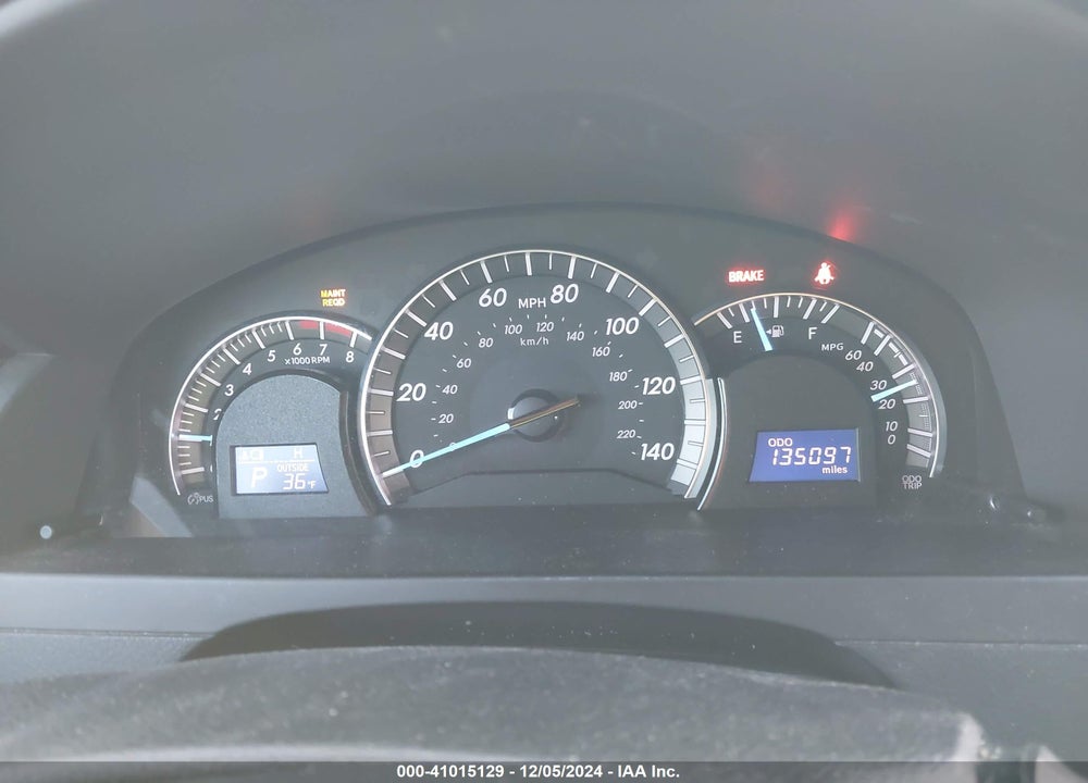 2013 TOYOTA CAMRY SE VIN: 4T1BF1FK6DU279969