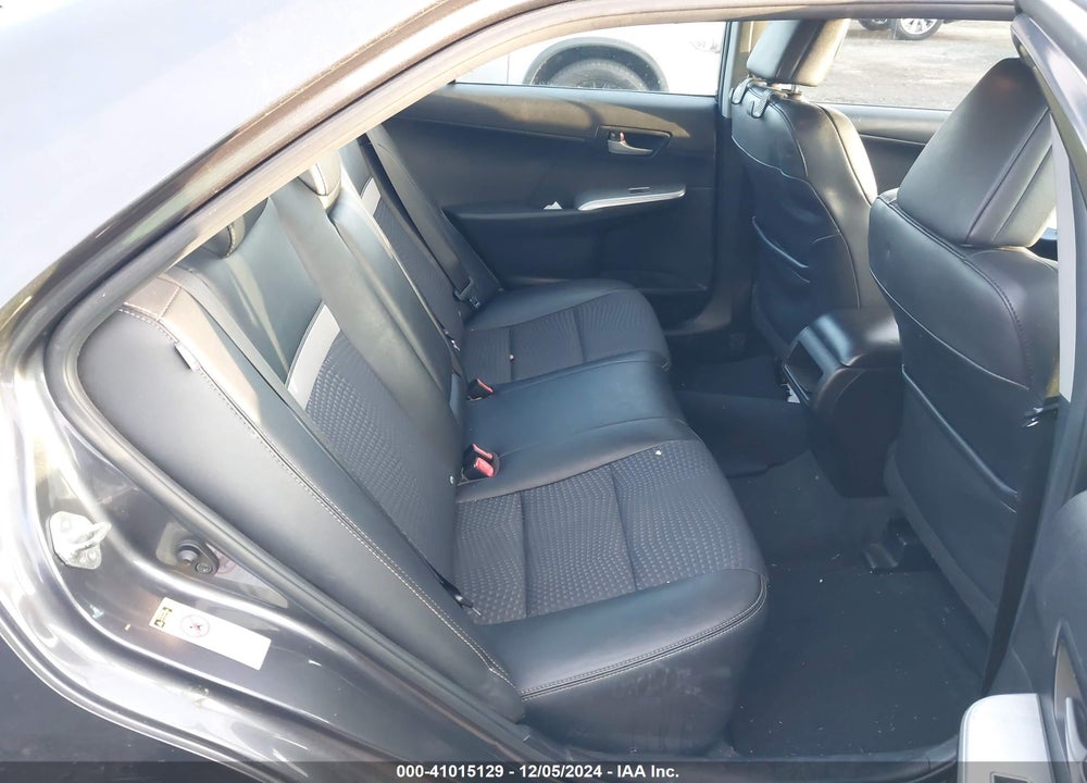 2013 TOYOTA CAMRY SE VIN: 4T1BF1FK6DU279969