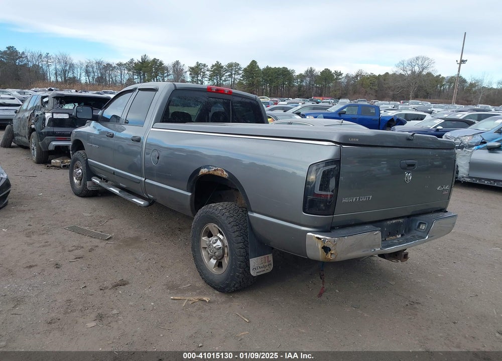 2005 DODGE RAM 2500 SLT/LARAMIE VIN: 3D7KS28C55G839793