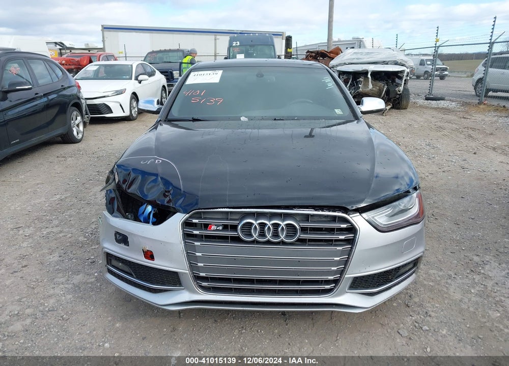 2013 AUDI S4 3.0T PREMIUM PLUS VIN: WAUKGAFLXDA068864
