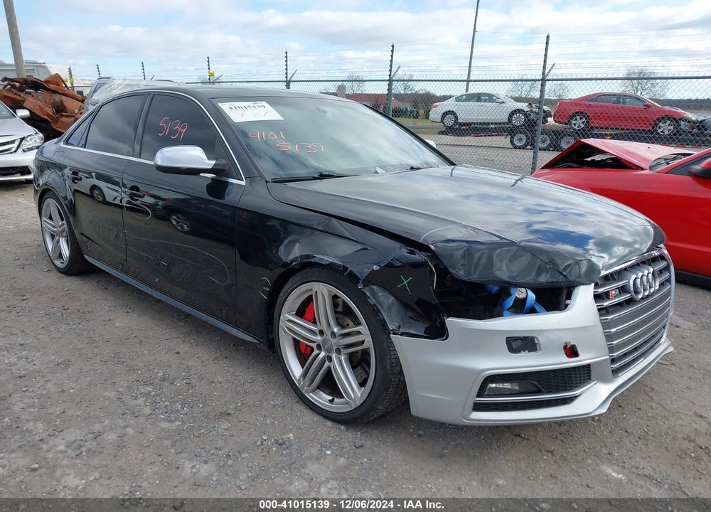 2013 AUDI S4 3.0T PREMIUM PLUS VIN: WAUKGAFLXDA068864