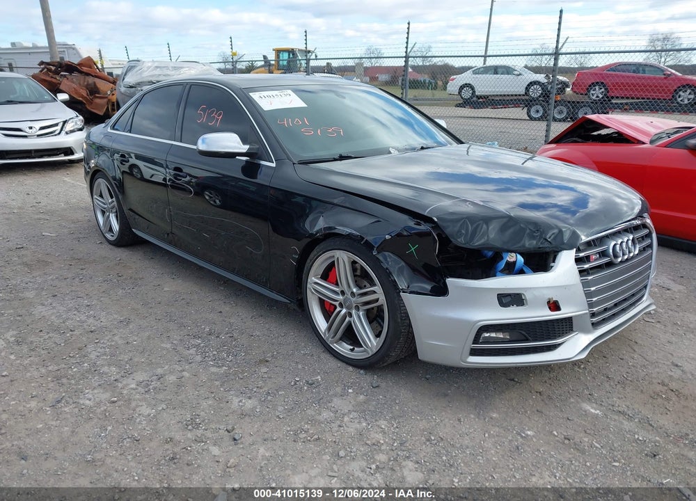 2013 AUDI S4 3.0T PREMIUM PLUS VIN: WAUKGAFLXDA068864