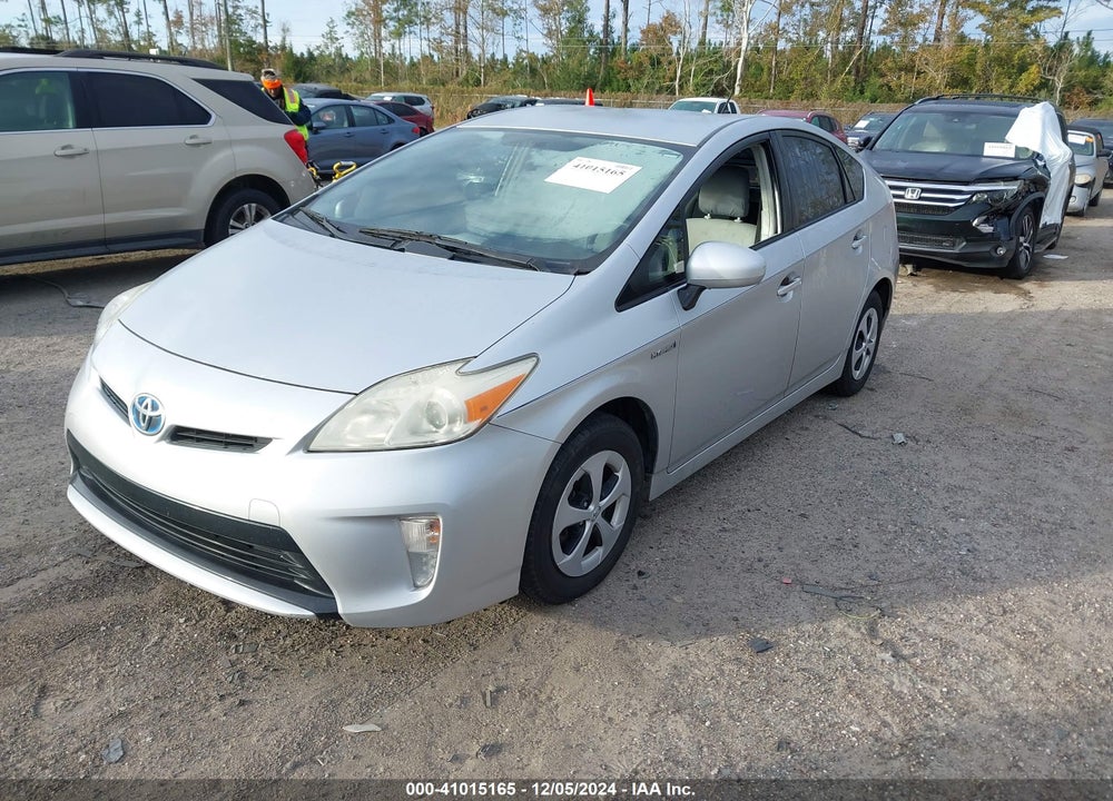 2012 TOYOTA PRIUS TWO VIN: JTDKN3DU2C5501679