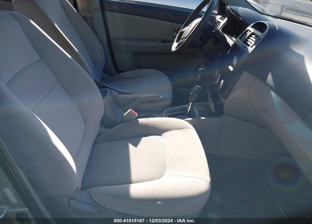 2008 KIA SPECTRA EX VIN: KNAFE121385520969