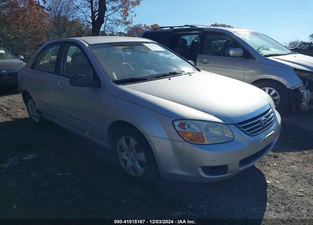 2008 KIA SPECTRA EX VIN: KNAFE121385520969