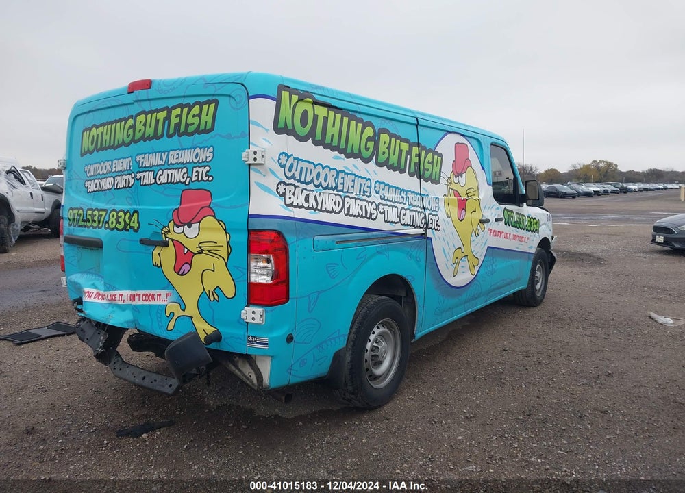 2013 NISSAN NV CARGO NV1500 S V6 VIN: 1N6BF0KL8DN106684