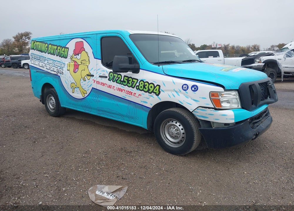 2013 NISSAN NV CARGO NV1500 S V6 VIN: 1N6BF0KL8DN106684