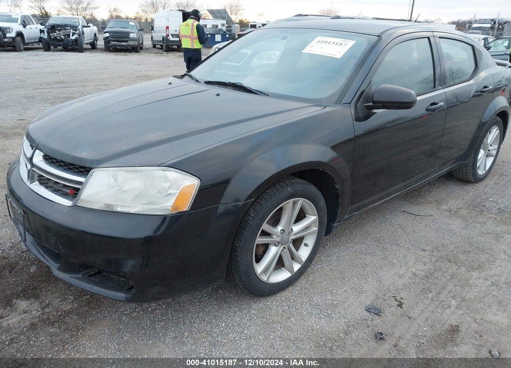2012 DODGE AVENGER SXT VIN: 1C3CDZCB4CN243521