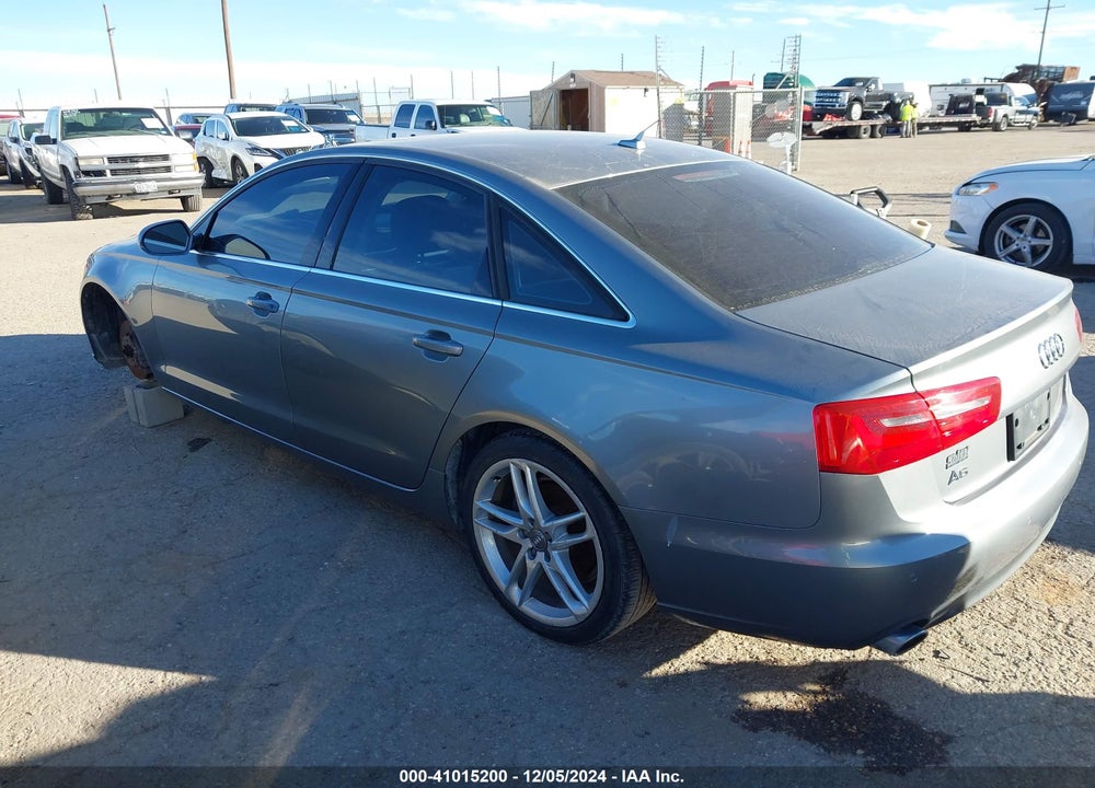 2013 AUDI A6 VIN: WAUDFAFC1DN111279