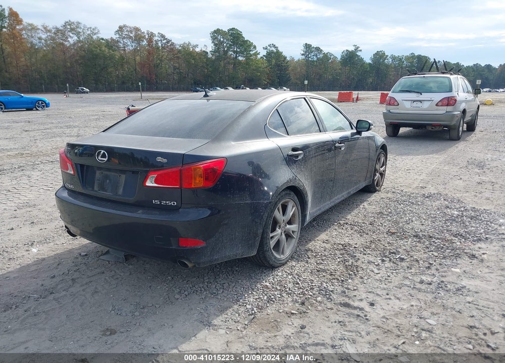 2009 LEXUS IS 250 VIN: JTHBK262995096930