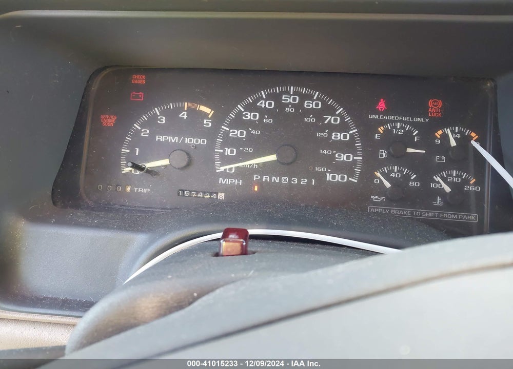 1995 CHEVROLET GMT-400 K1500 VIN: 1GCEK19K1SE121250