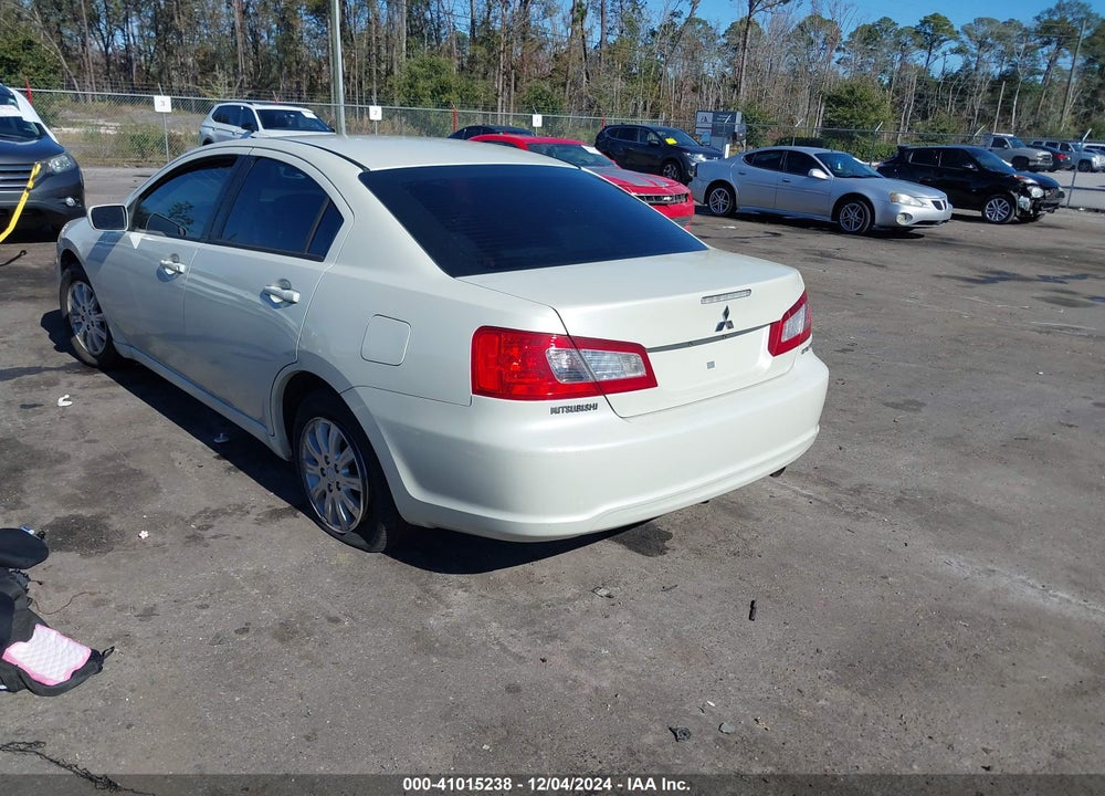 2009 MITSUBISHI GALANT ES/SPORT EDITION VIN: 4A3AB36F09E003117