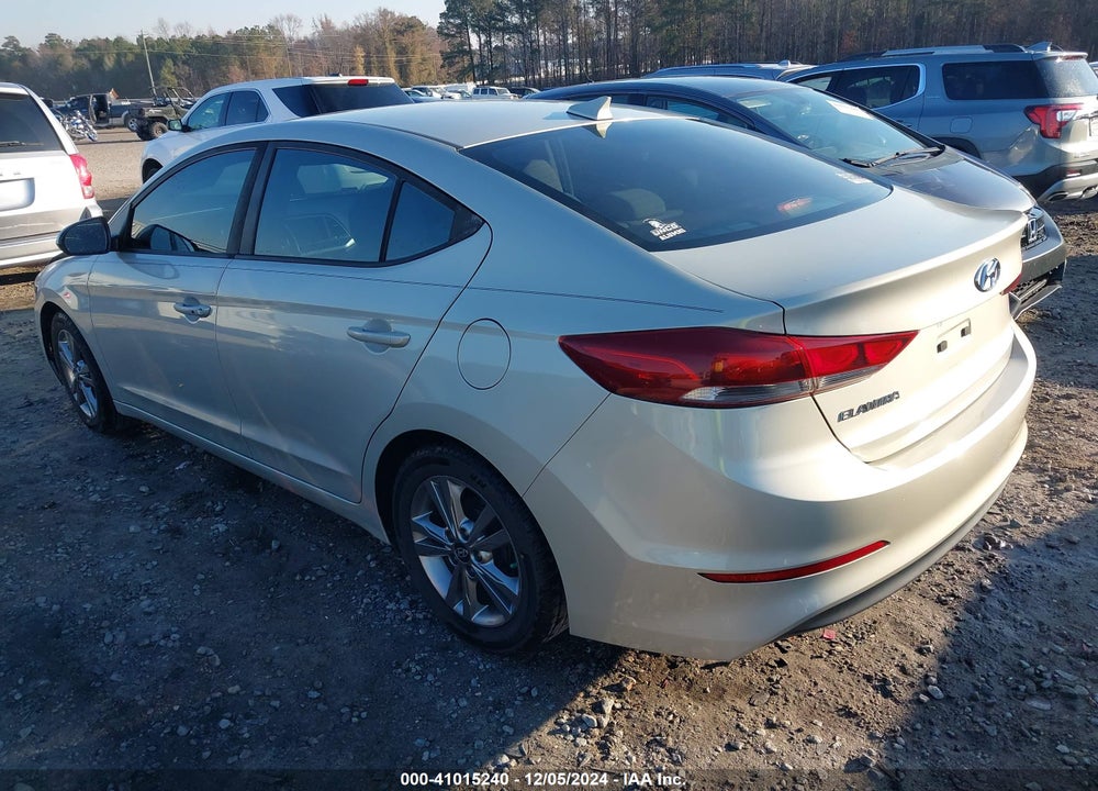 2017 HYUNDAI ELANTRA VALUE EDITION VIN: KMHD84LFXHU418101