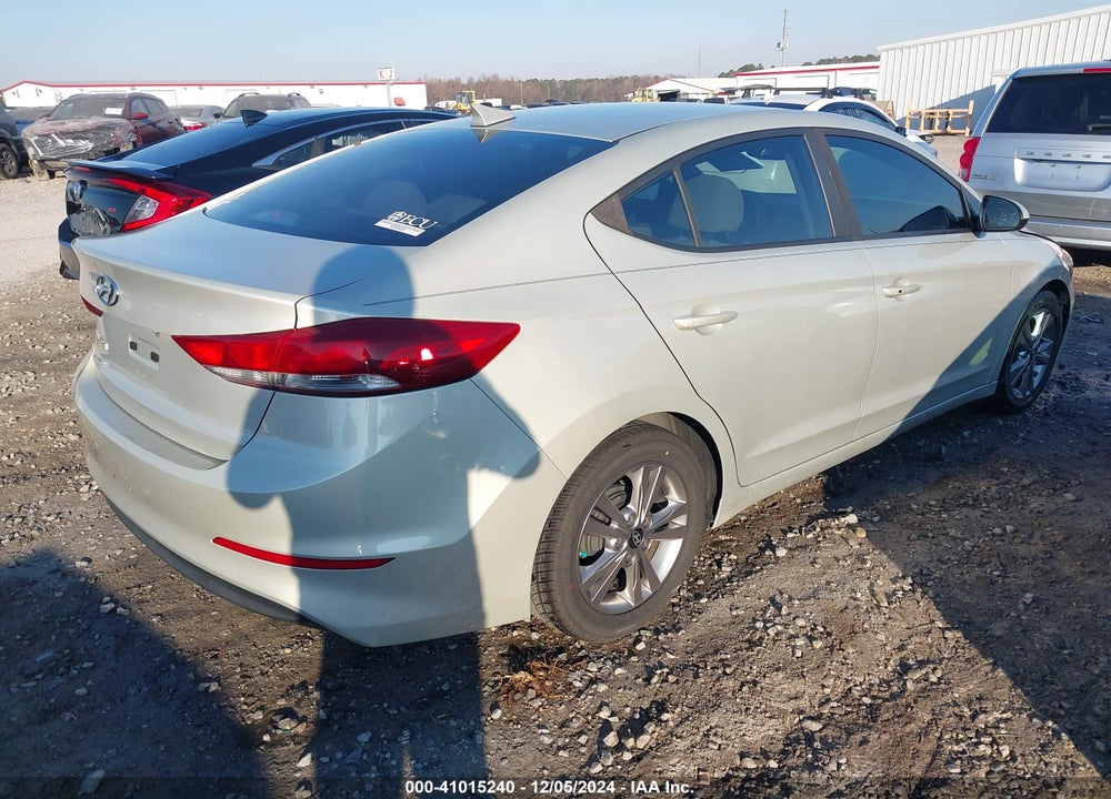 2017 HYUNDAI ELANTRA VALUE EDITION VIN: KMHD84LFXHU418101