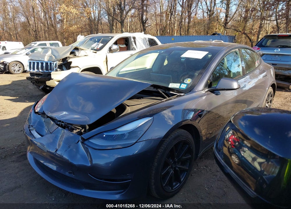 2021 TESLA MODEL 3 LONG RANGE DUAL MOTOR ALL-WHEEL DRIVE VIN: 5YJ3E1EB6MF978833