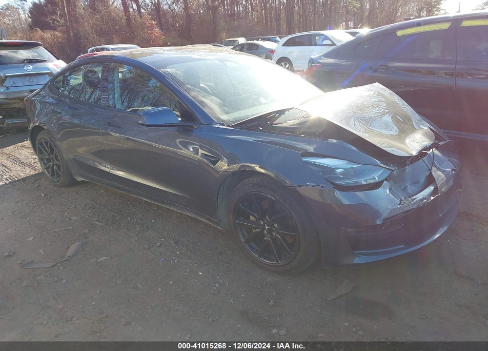 2021 TESLA MODEL 3 LONG RANGE DUAL MOTOR ALL-WHEEL DRIVE VIN: 5YJ3E1EB6MF978833