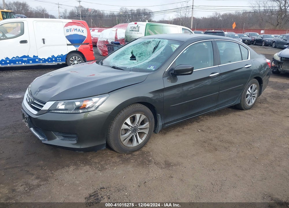 2013 HONDA ACCORD LX VIN: 1HGCR2F37DA199257