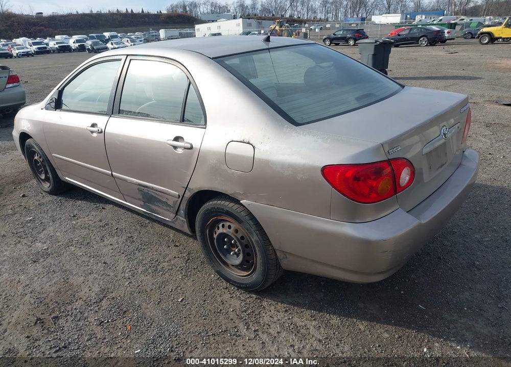 2003 TOYOTA COROLLA LE VIN: 2T1BR38EX3C127655