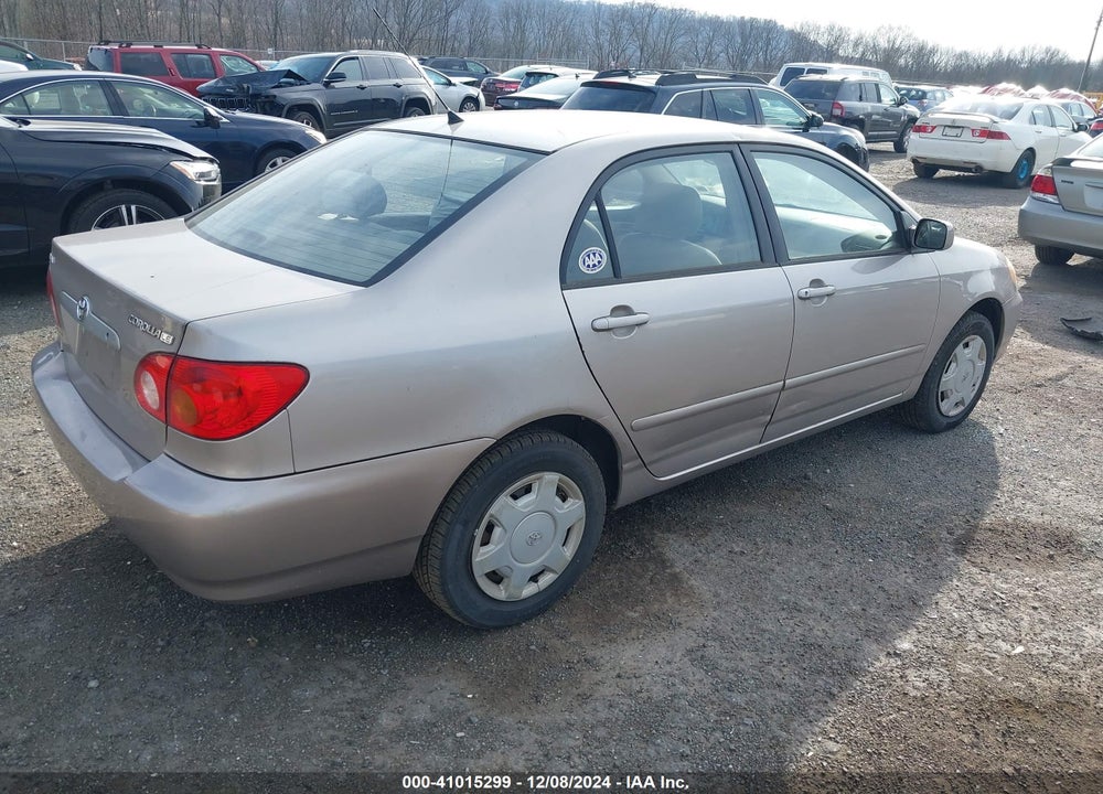 2003 TOYOTA COROLLA LE VIN: 2T1BR38EX3C127655
