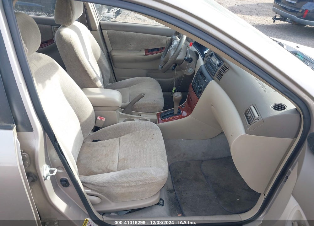 2003 TOYOTA COROLLA LE VIN: 2T1BR38EX3C127655