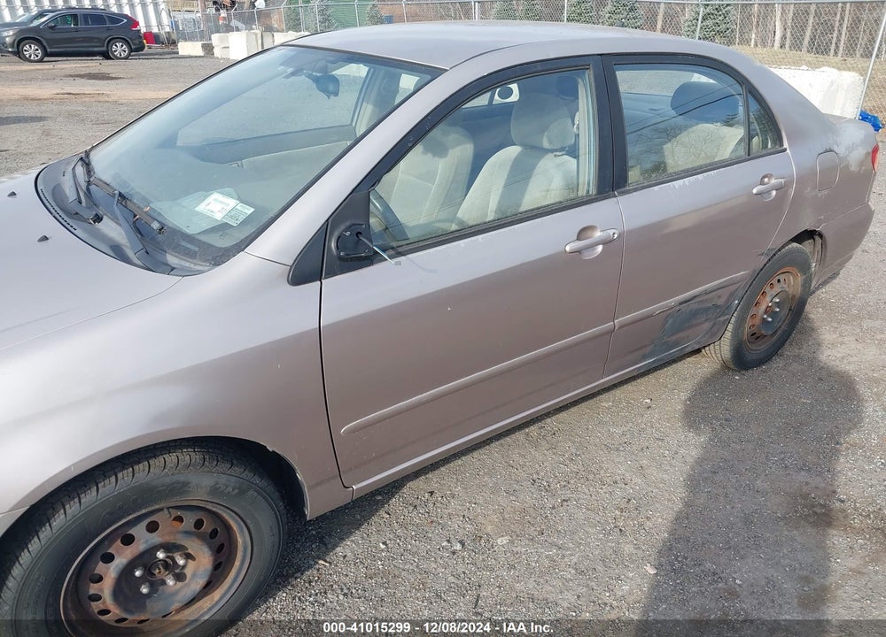 2003 TOYOTA COROLLA LE VIN: 2T1BR38EX3C127655