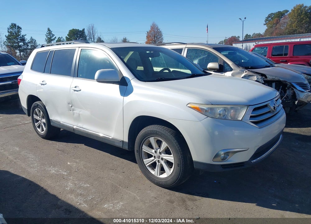 2012 TOYOTA HIGHLANDER SE VIN: 5TDZA3EH4CS025943