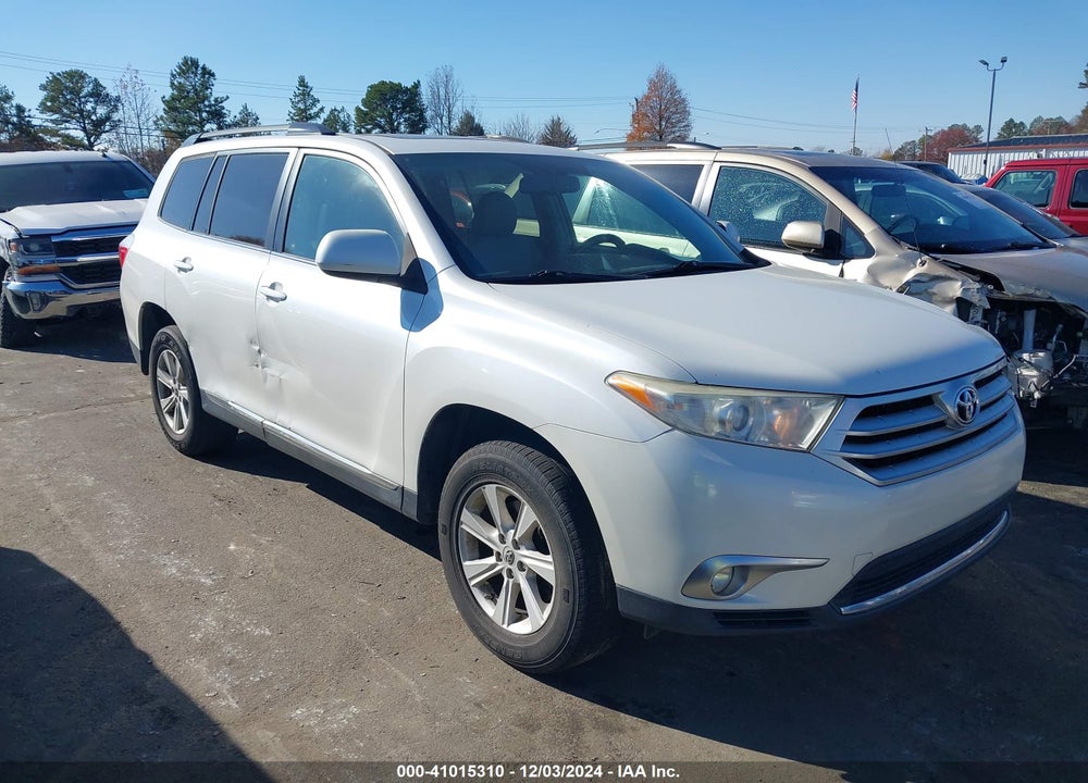 2012 TOYOTA HIGHLANDER SE VIN: 5TDZA3EH4CS025943
