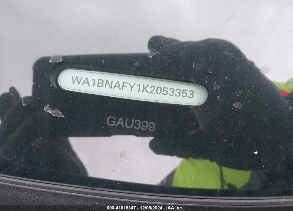 2019 AUDI Q5 45 PREMIUM VIN: WA1BNAFY1K2053353
